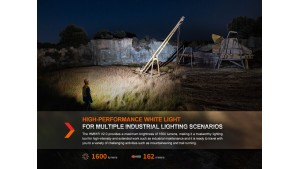 Fenix HM61R V2.0 - Lanternă frontală - 1600 Lumeni - 162 Metri